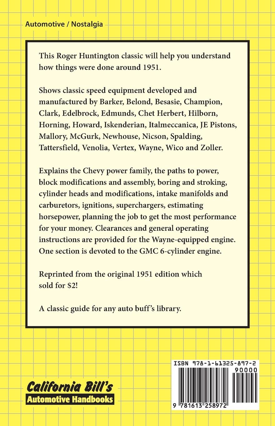 Rückseitencover How to Hop Up Chevrolet & GMC Engines