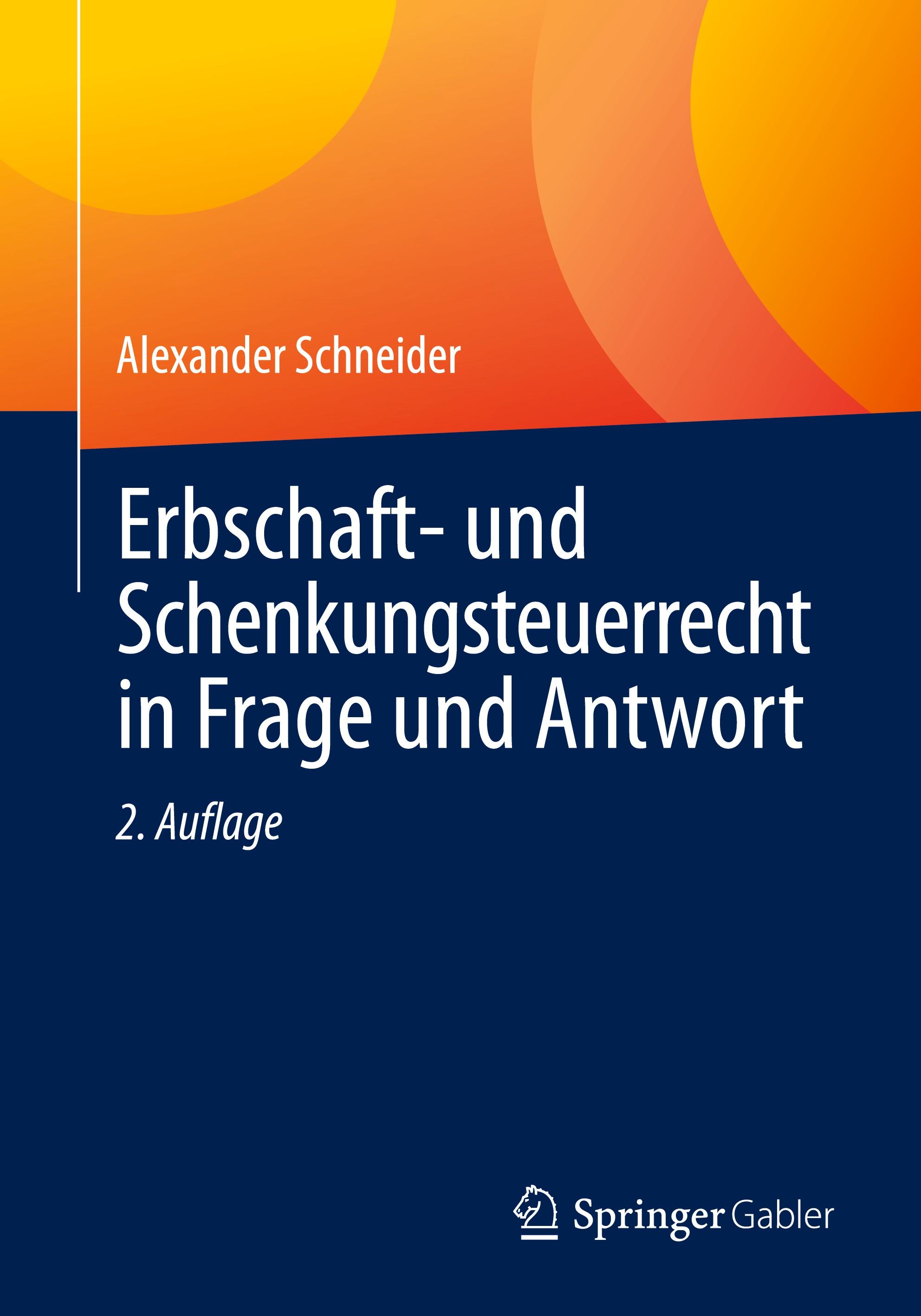 Vorderes Coverbild Erbschaft- und Schenkungsteuerrecht in Frage und Antwort