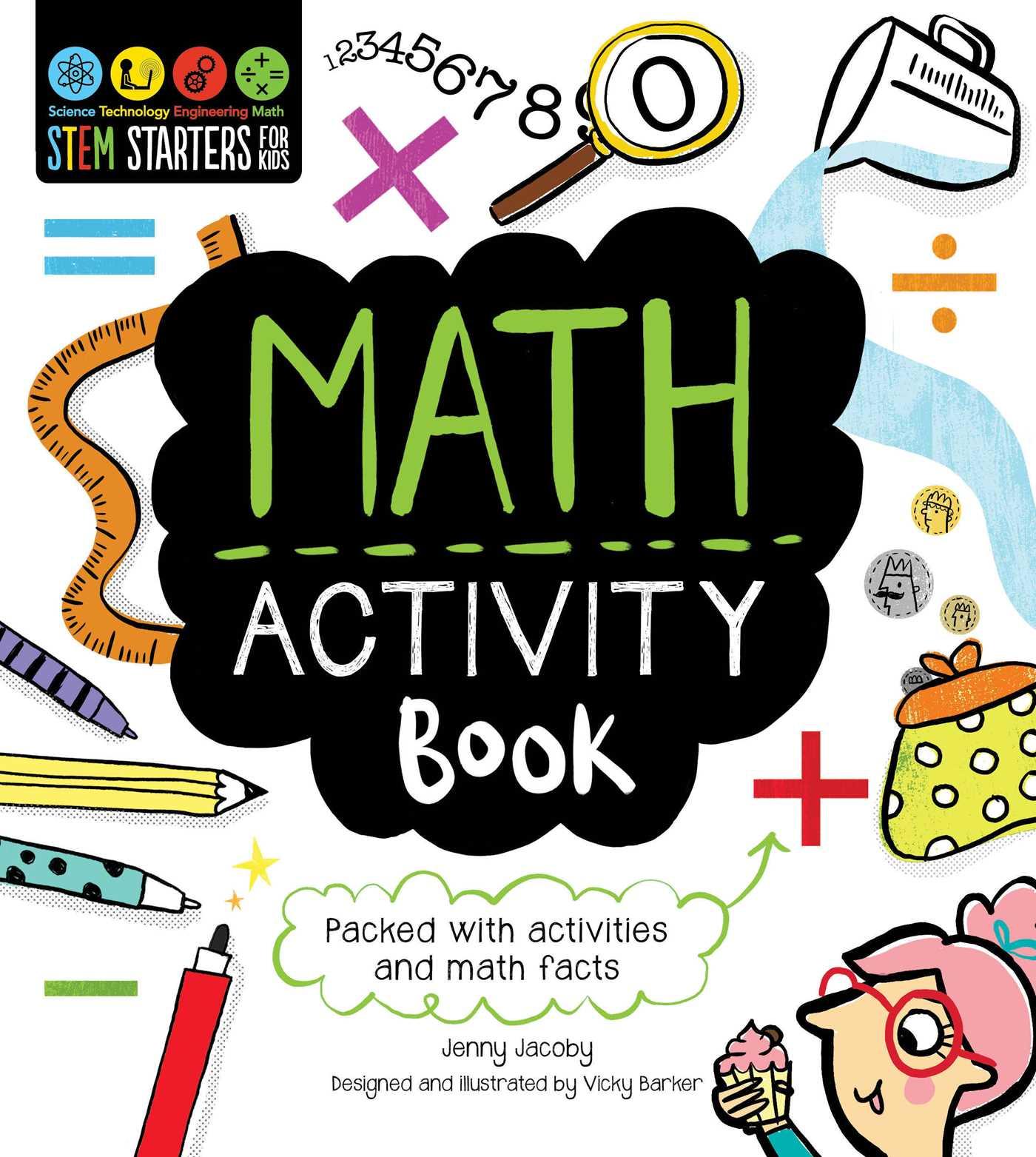 Vorderes Coverbild Stem Starters for Kids Math Activity Book