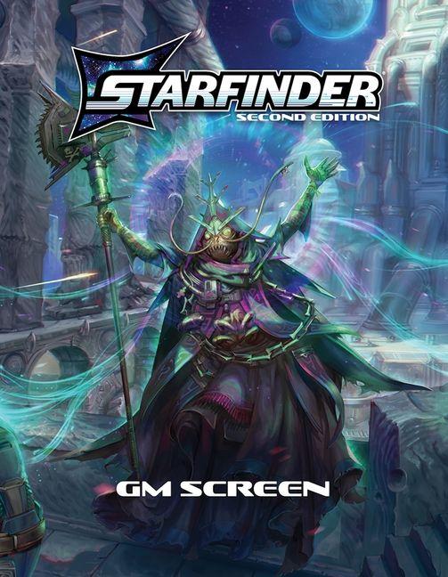Vorderes Coverbild Starfinder GM Screen