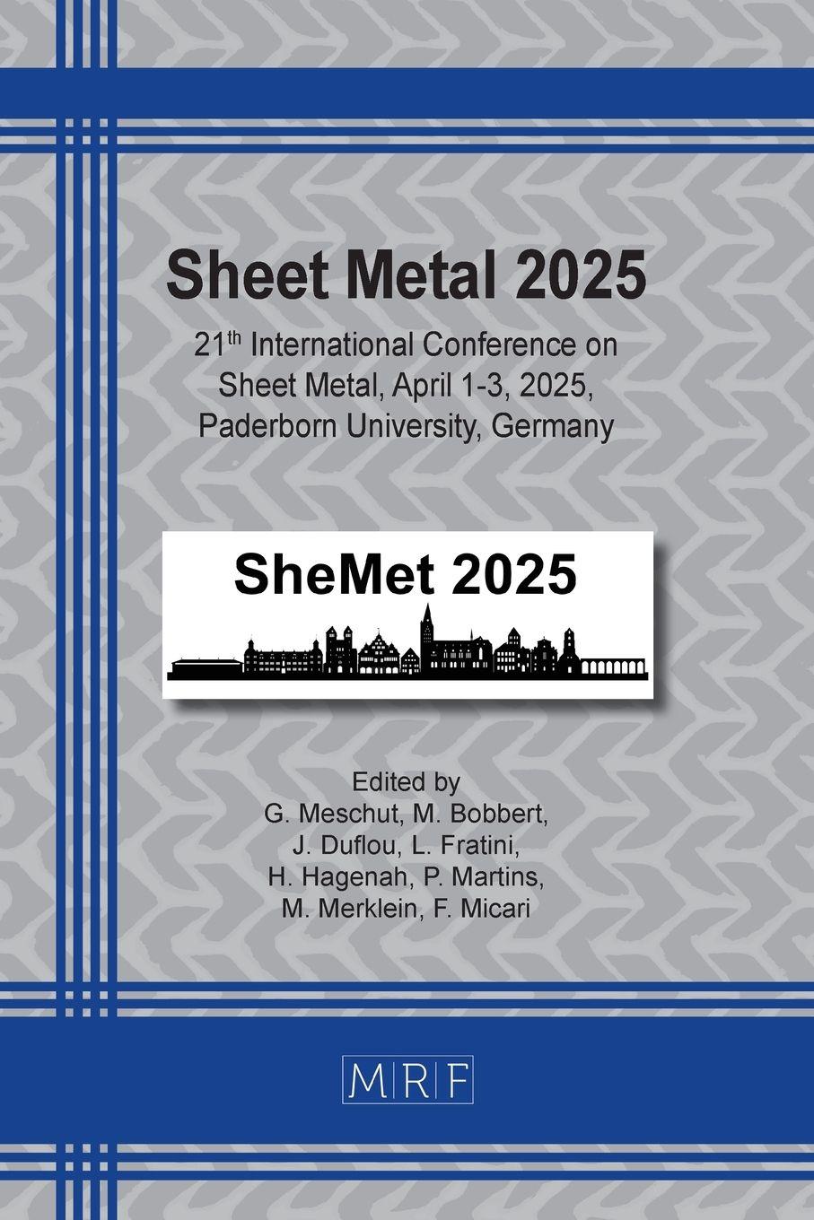 Vorderes Coverbild Sheet Metal 2025