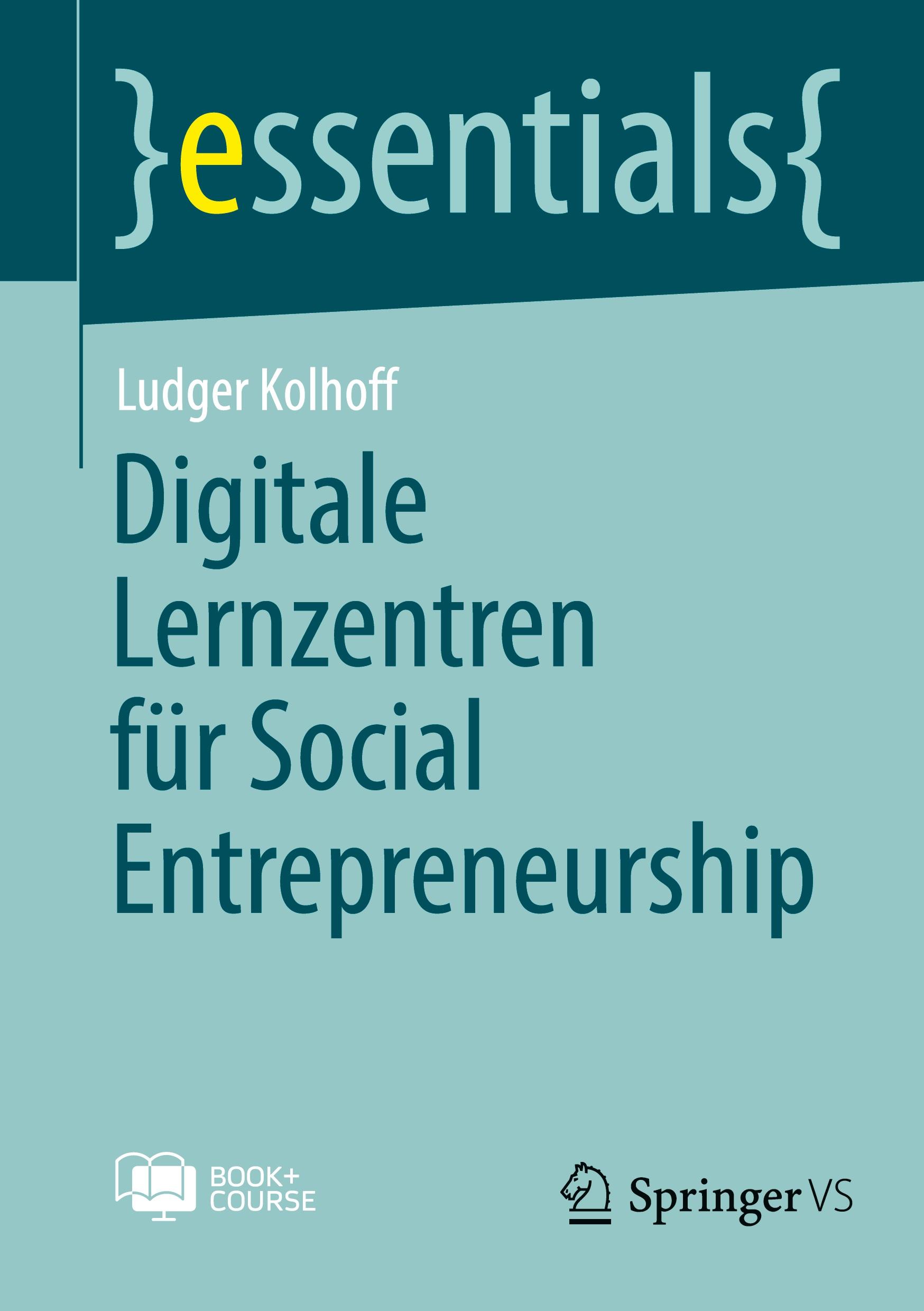 Vorderes Coverbild Digitale Lernzentren für Social Entrepreneurship