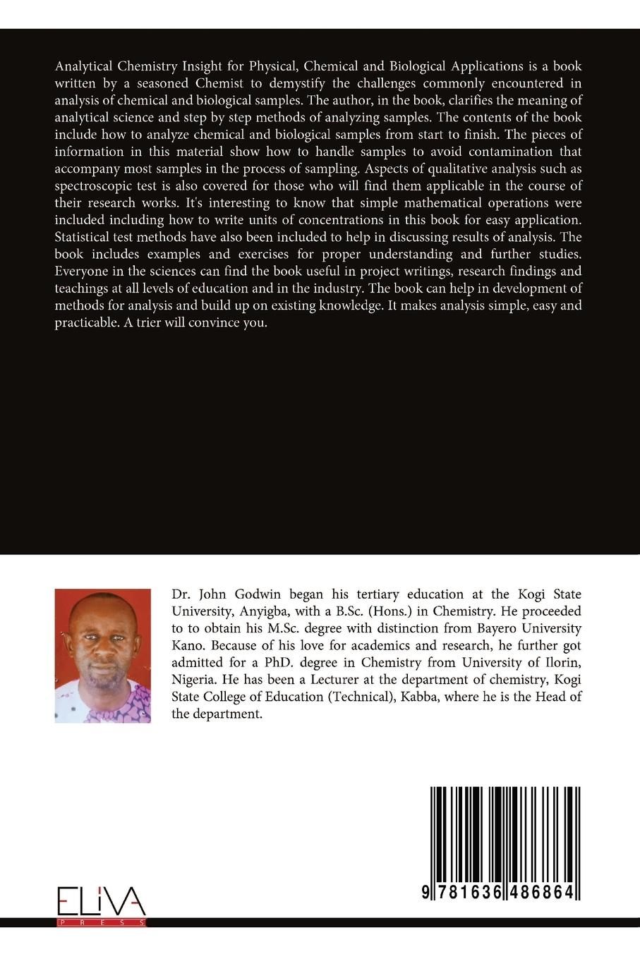 Rückseitencover Analytical Chemistry Insight