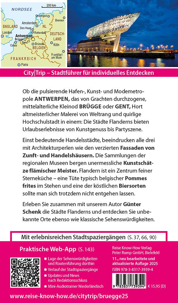 Beispielinhalt (Bild) Reise Know-How CityTrip Antwerpen, Brügge, Gent