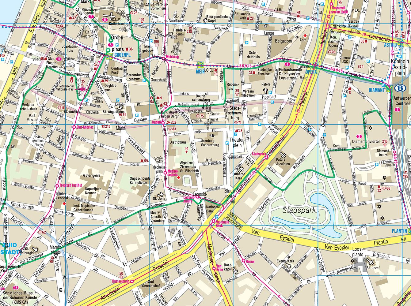 Beispielinhalt (Bild) Reise Know-How CityTrip Antwerpen, Brügge, Gent