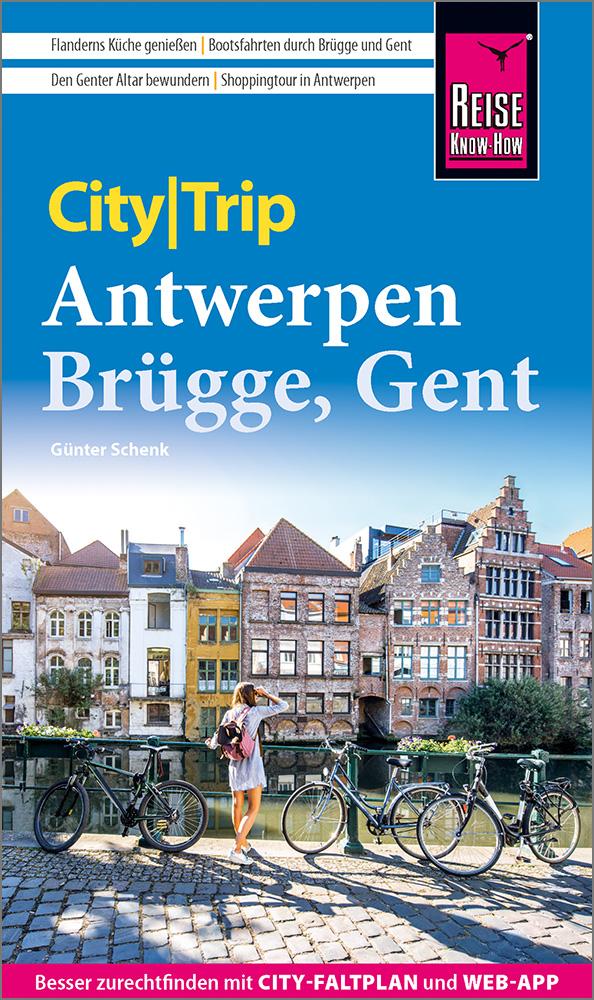 Vorderes Coverbild Reise Know-How CityTrip Antwerpen, Brügge, Gent