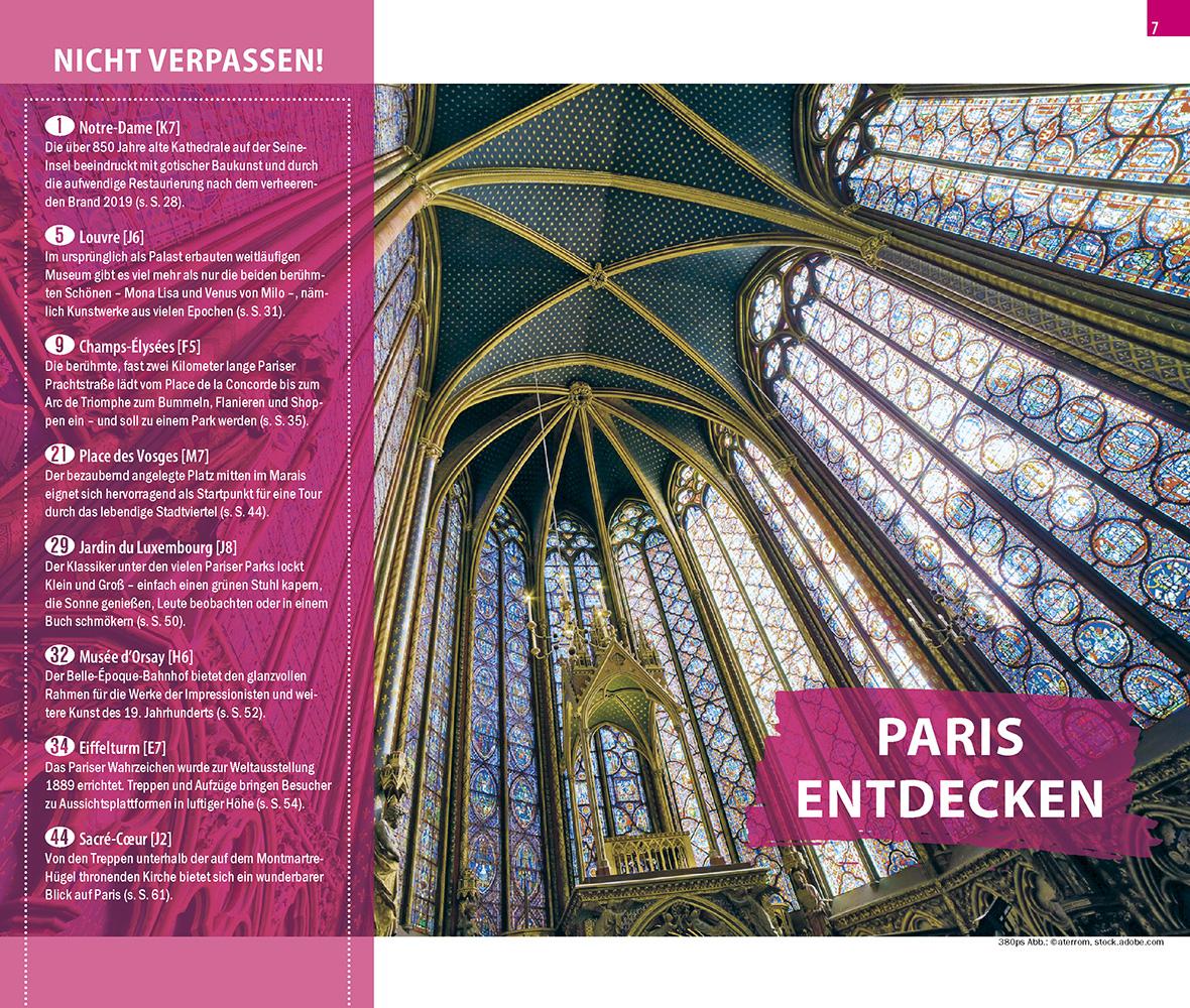 Beispielinhalt (Bild) Reise Know-How CityTrip Paris
