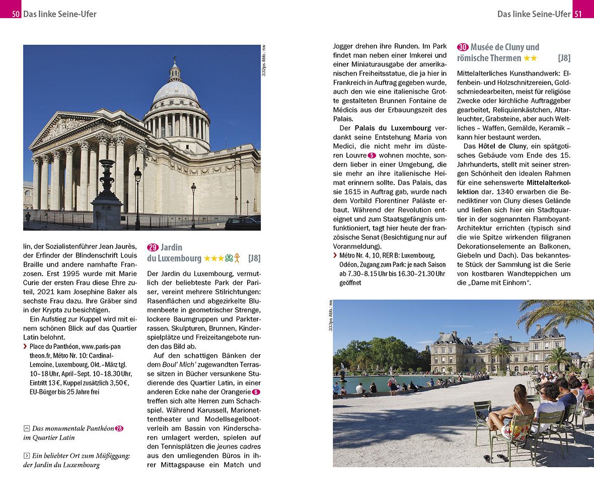 Beispielinhalt (Bild) Reise Know-How CityTrip Paris