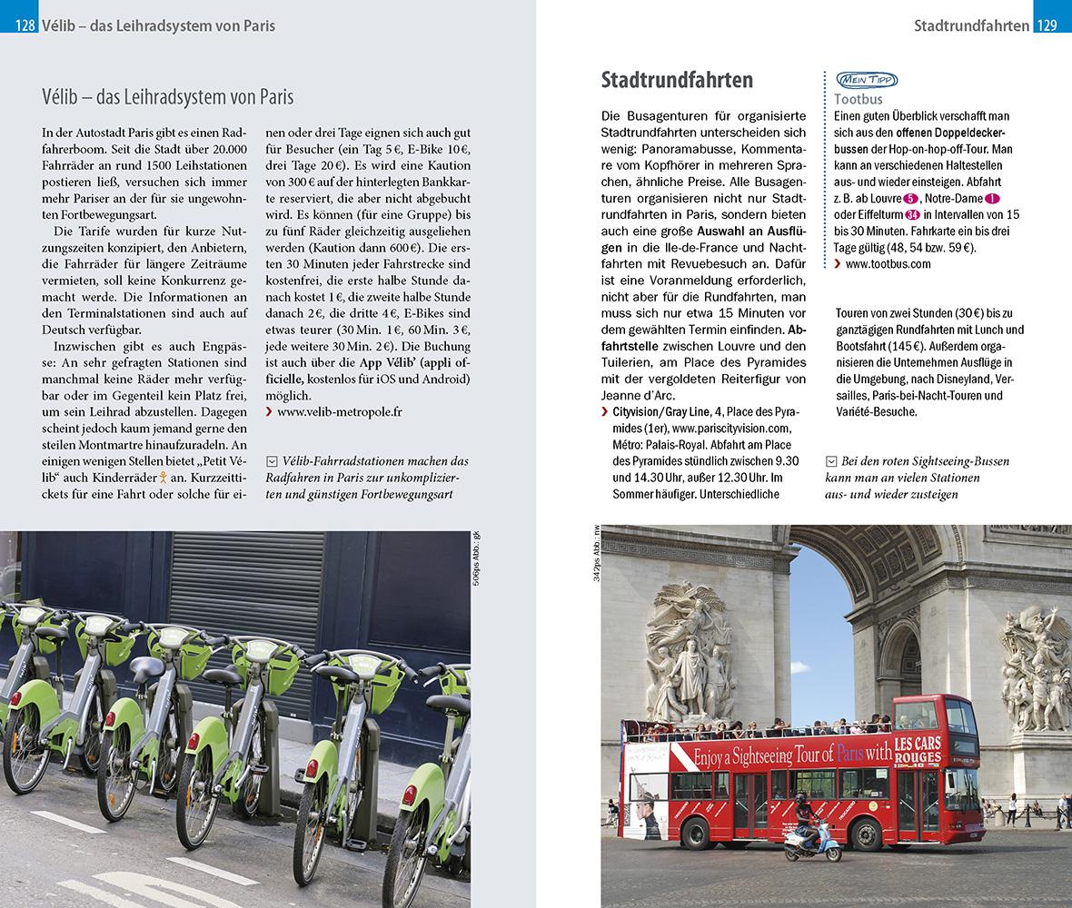 Beispielinhalt (Bild) Reise Know-How CityTrip Paris