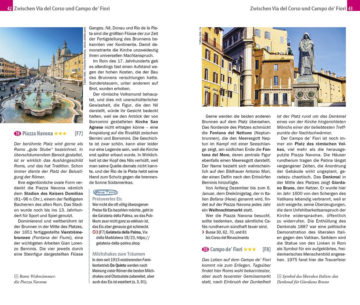 Beispielinhalt (Bild) Reise Know-How CityTrip Rom