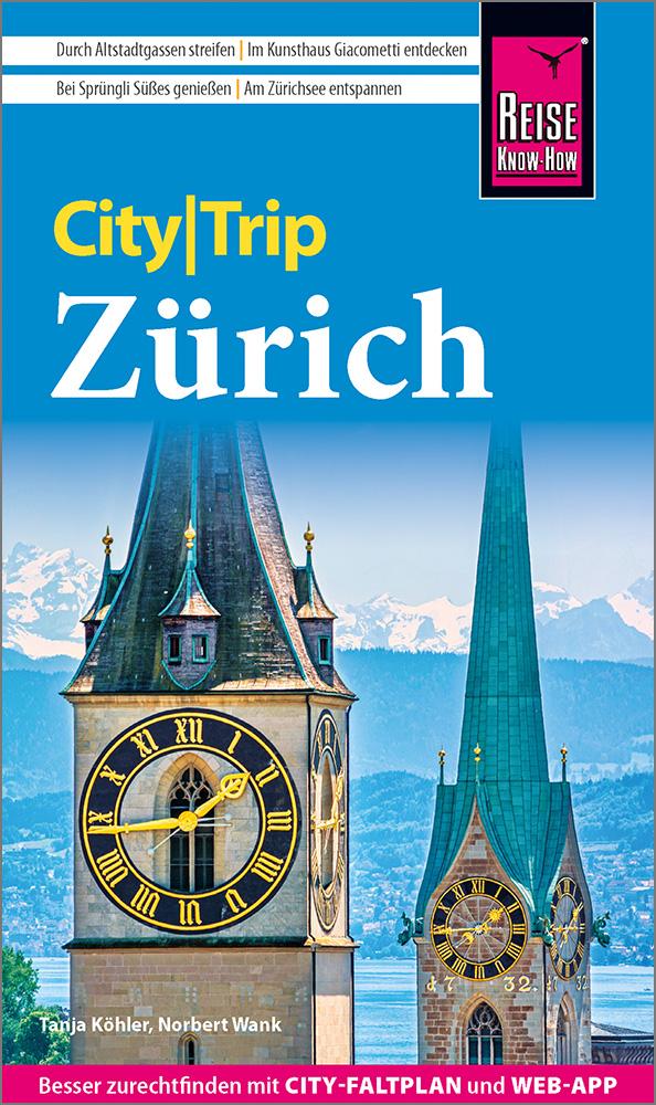Vorderes Coverbild Reise Know-How CityTrip Zürich