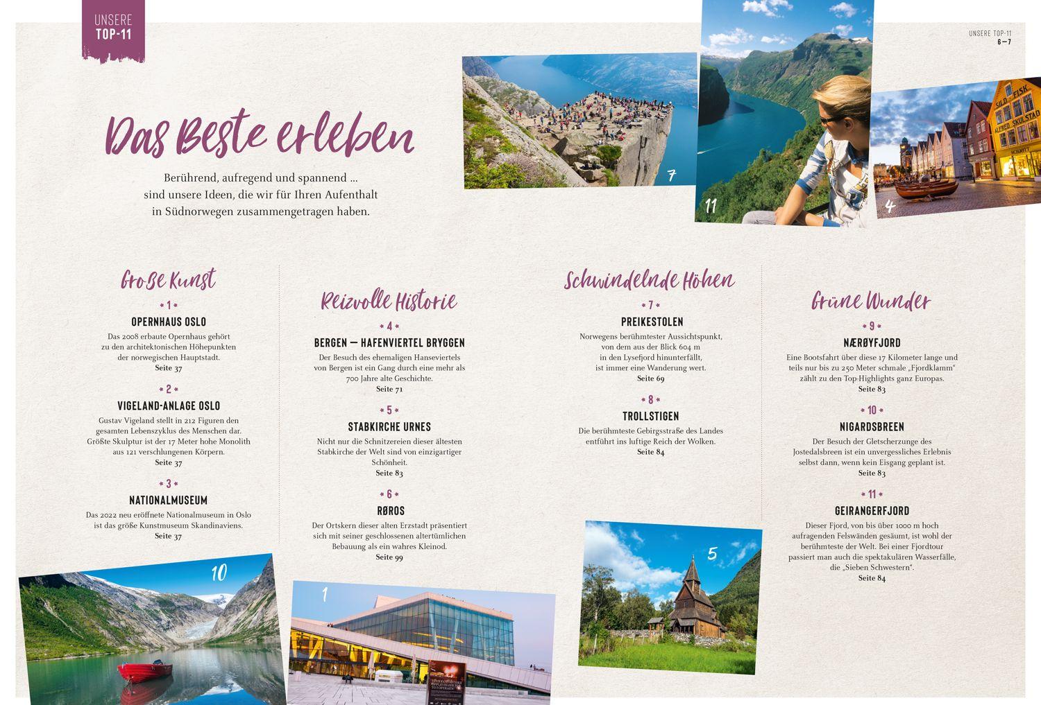 Beispielinhalt (Bild) DUMONT Bildatlas Norwegen Süden