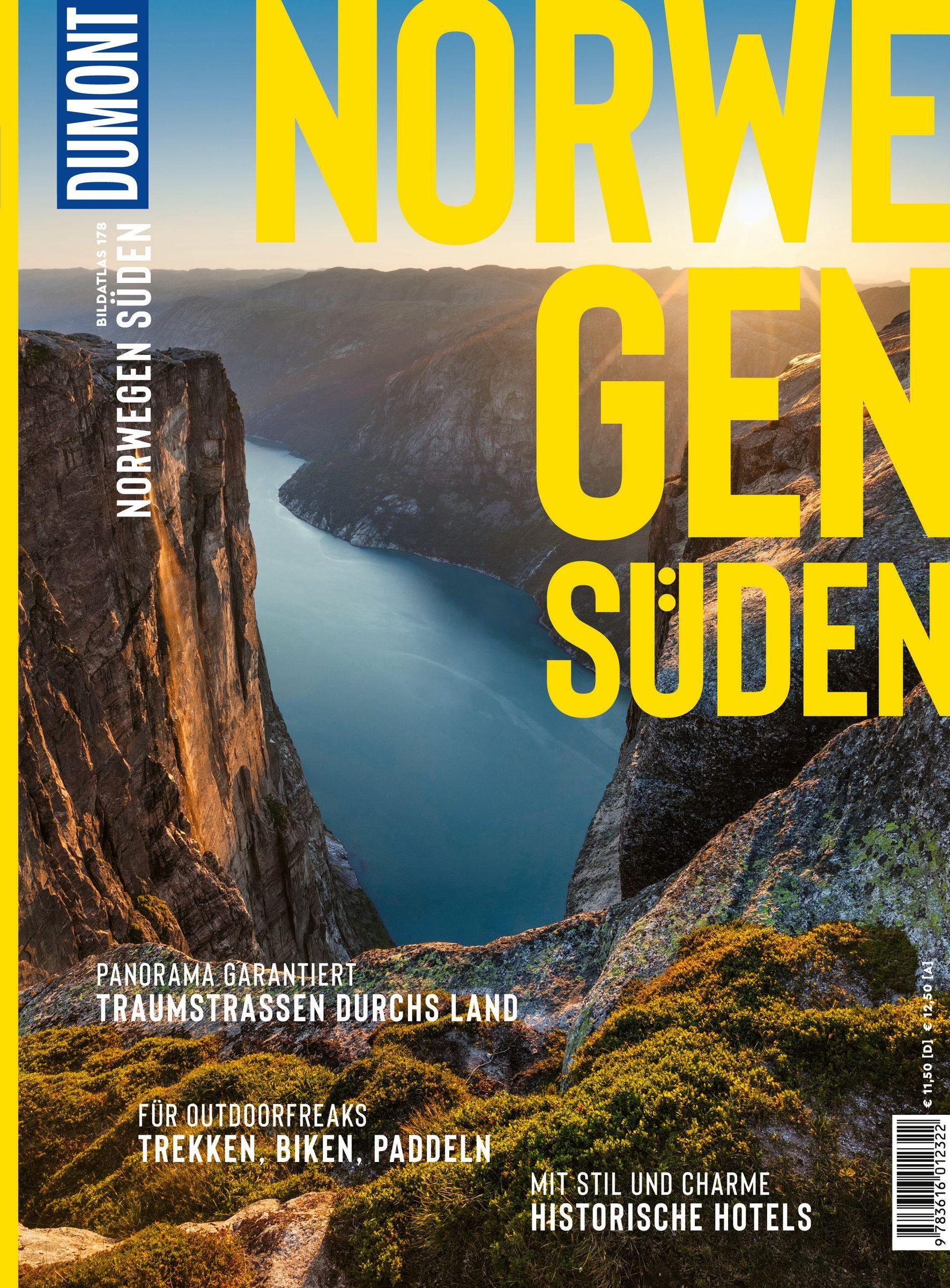 Vorderes Coverbild DUMONT Bildatlas Norwegen Süden