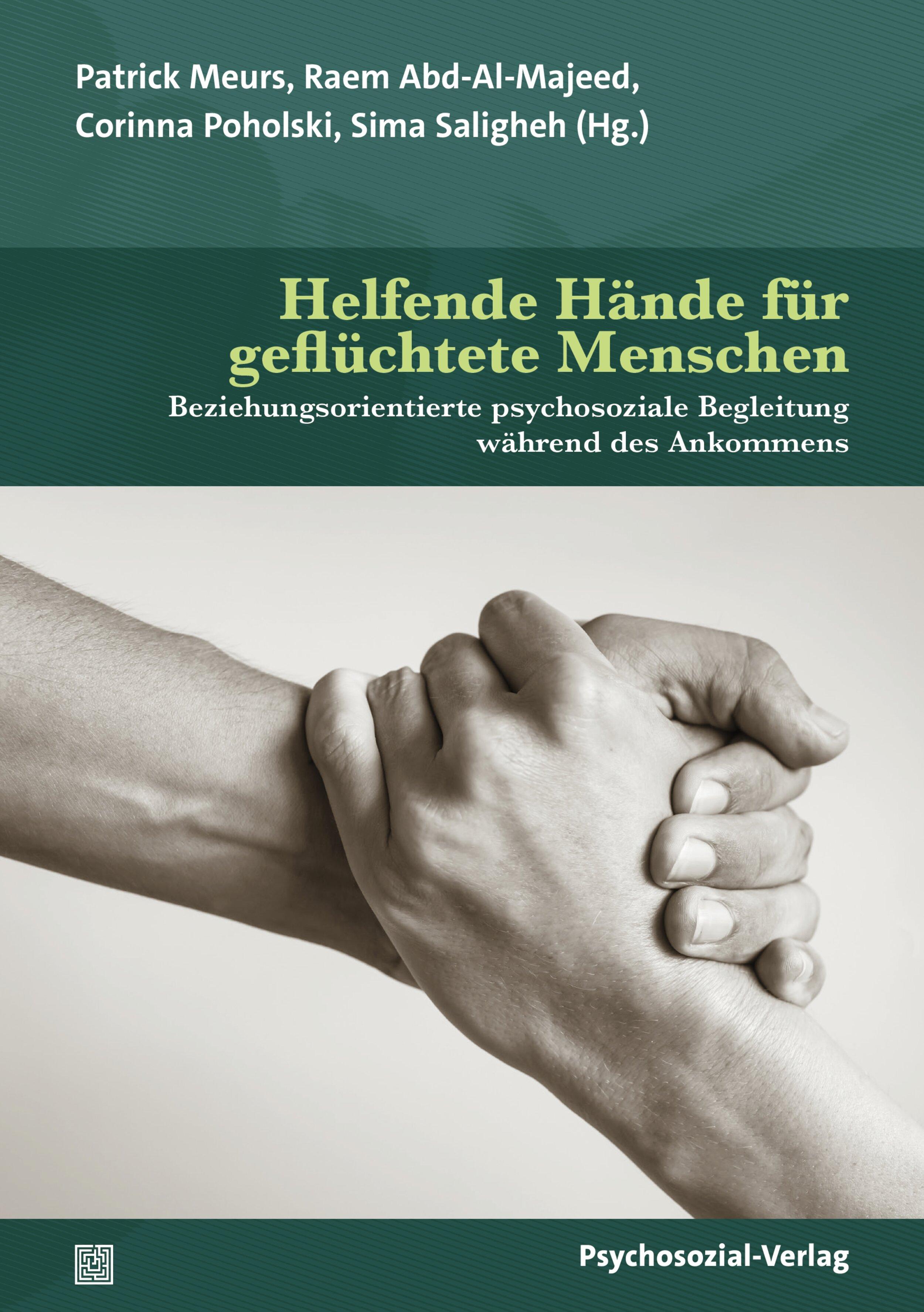 Vorderes Coverbild Helfende Hände für geflüchtete Menschen