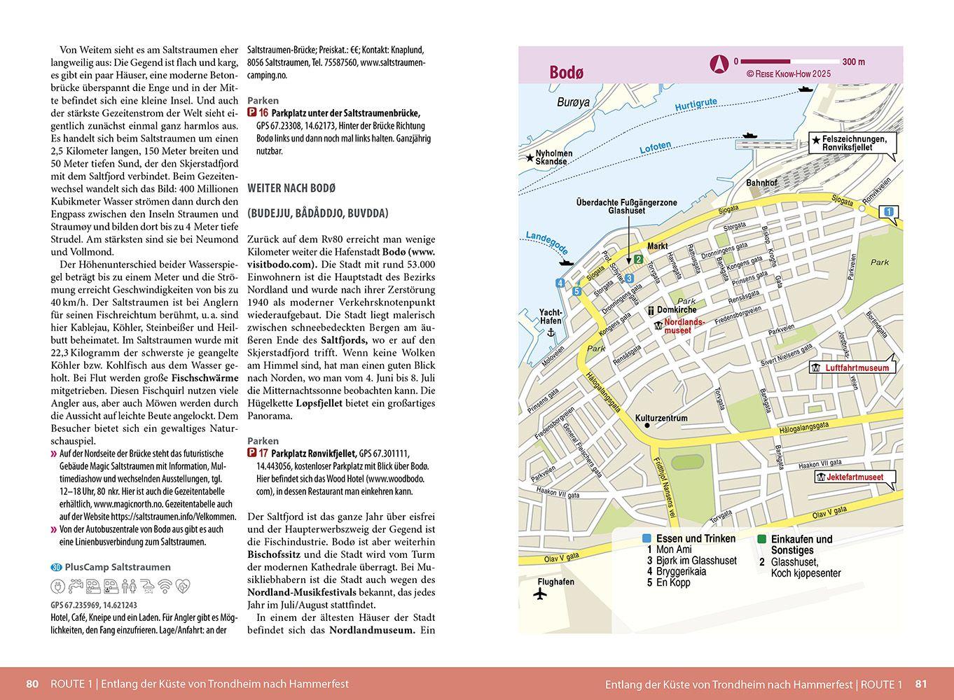 Beispielinhalt (Bild) Reise Know-How Wohnmobil-Tourguide Nordkap