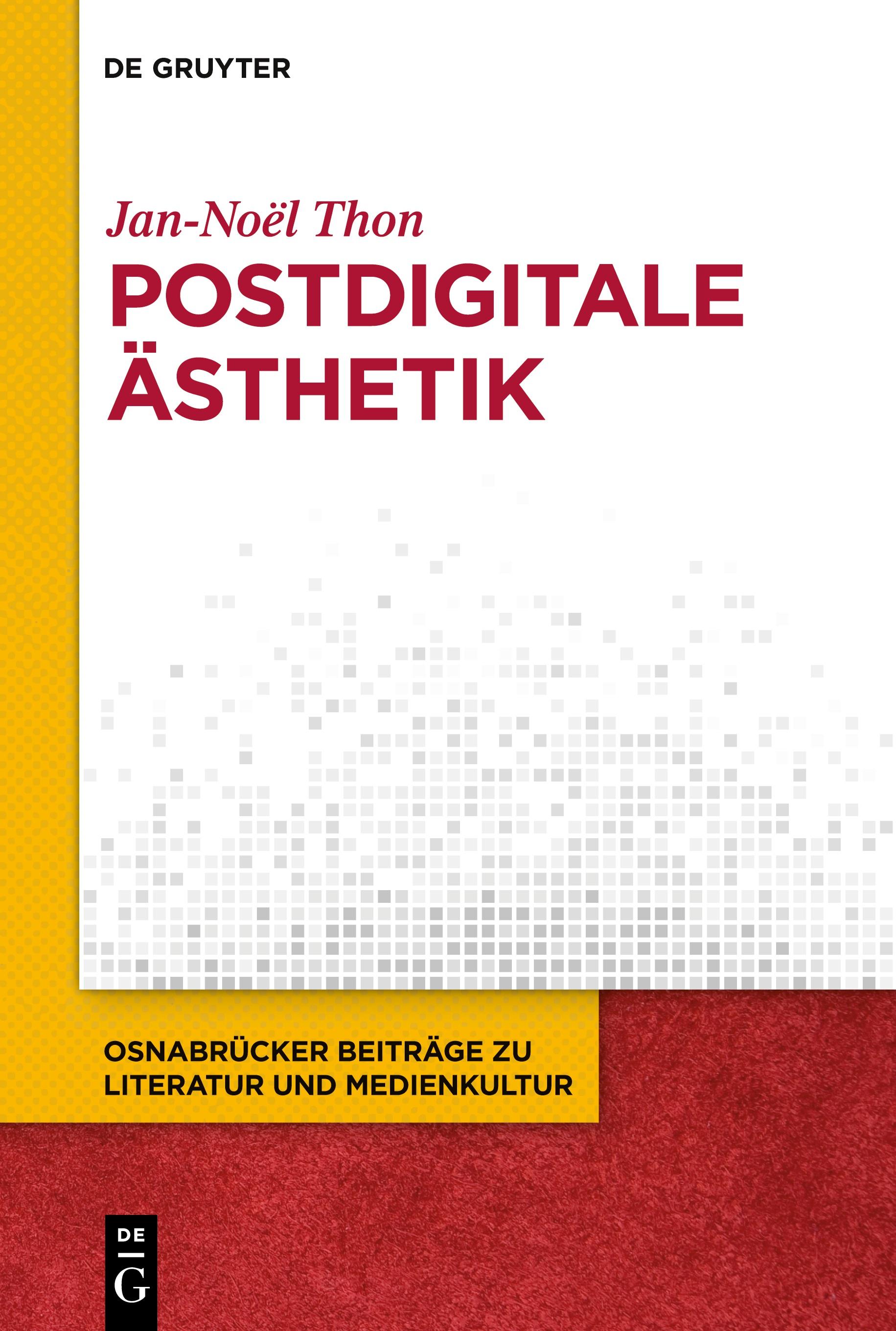 Vorderes Coverbild Postdigitale Ästhetik