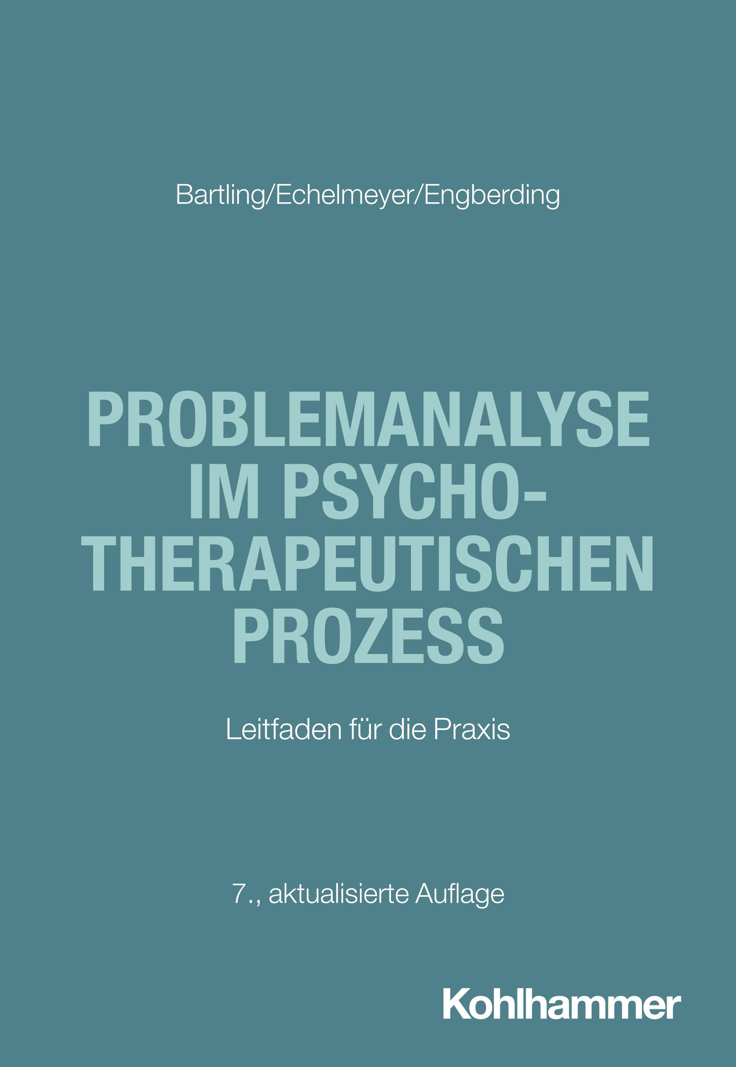 Vorderes Coverbild Problemanalyse im psychotherapeutischen Prozess