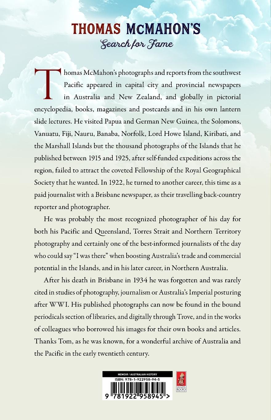 Rückseitencover Thomas McMahon's Search for Fame