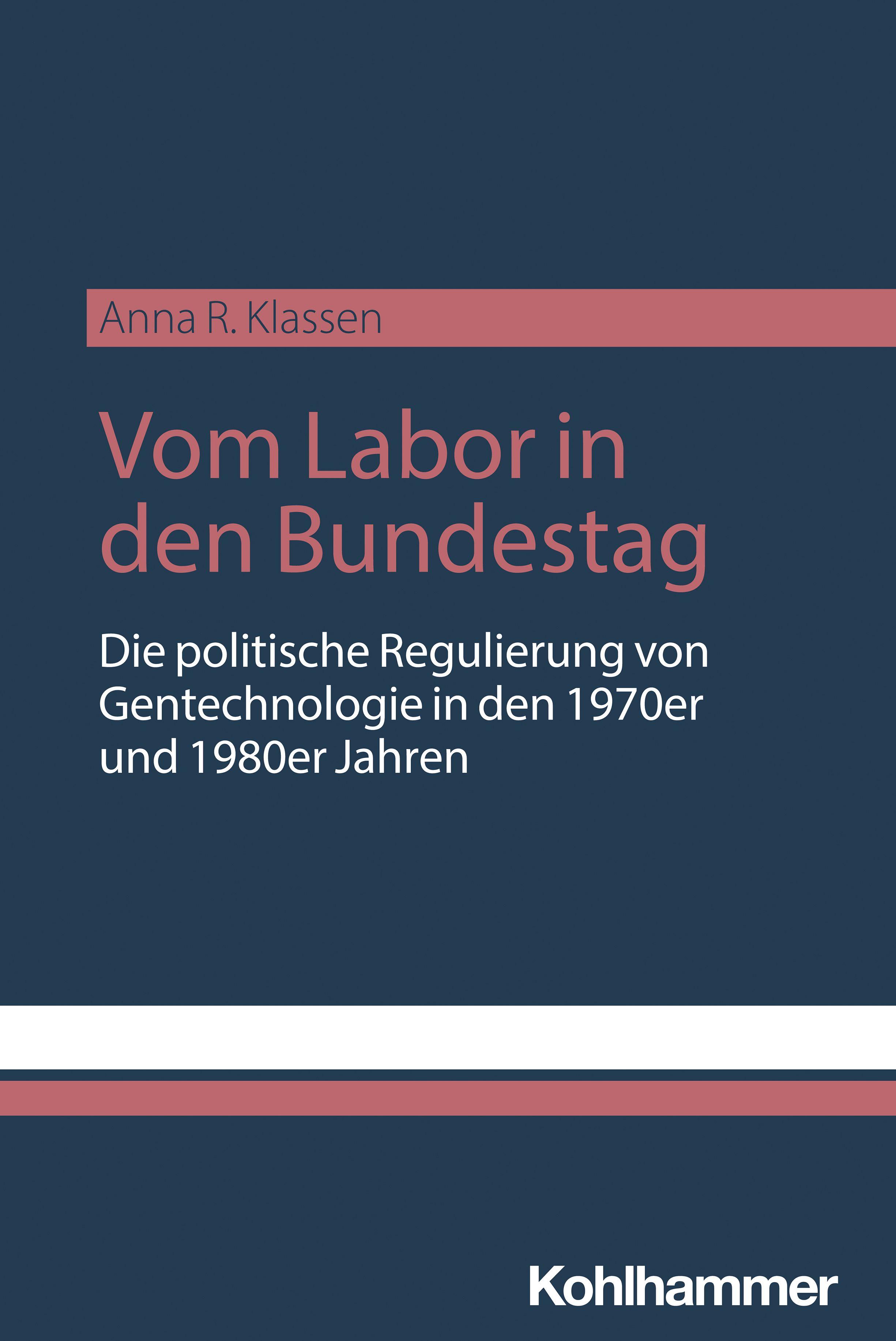 Vorderes Coverbild Vom Labor in den Bundestag