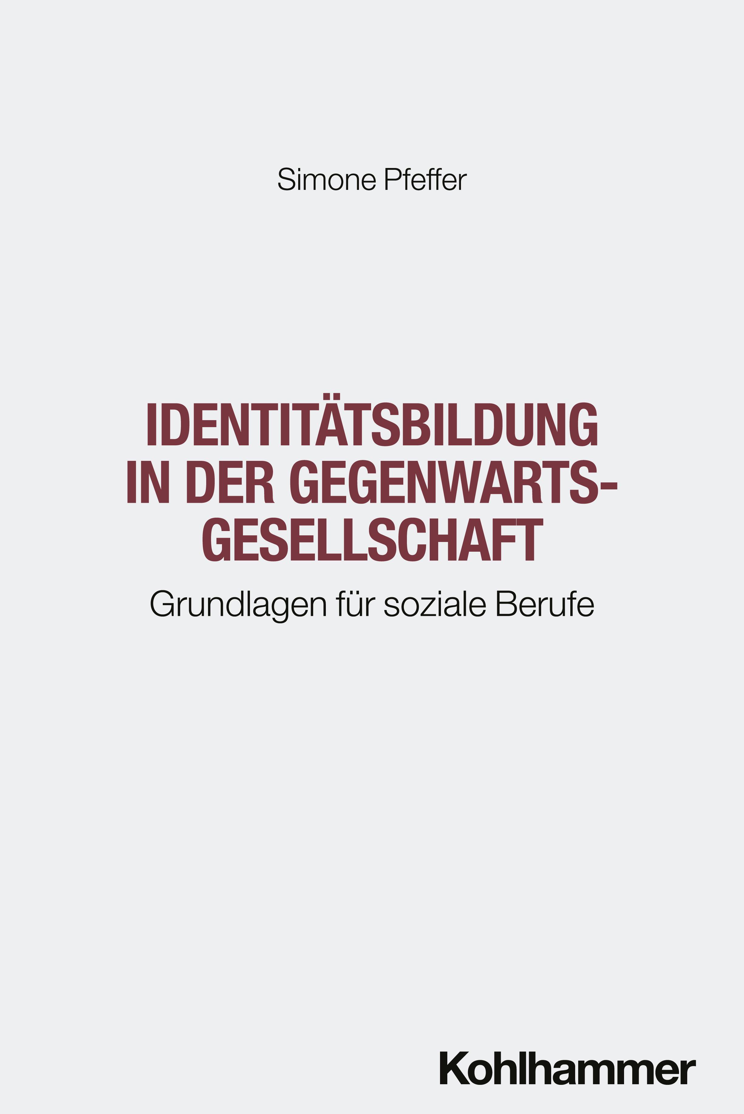 Vorderes Coverbild Identitätsbildung in der Gegenwartsgesellschaft