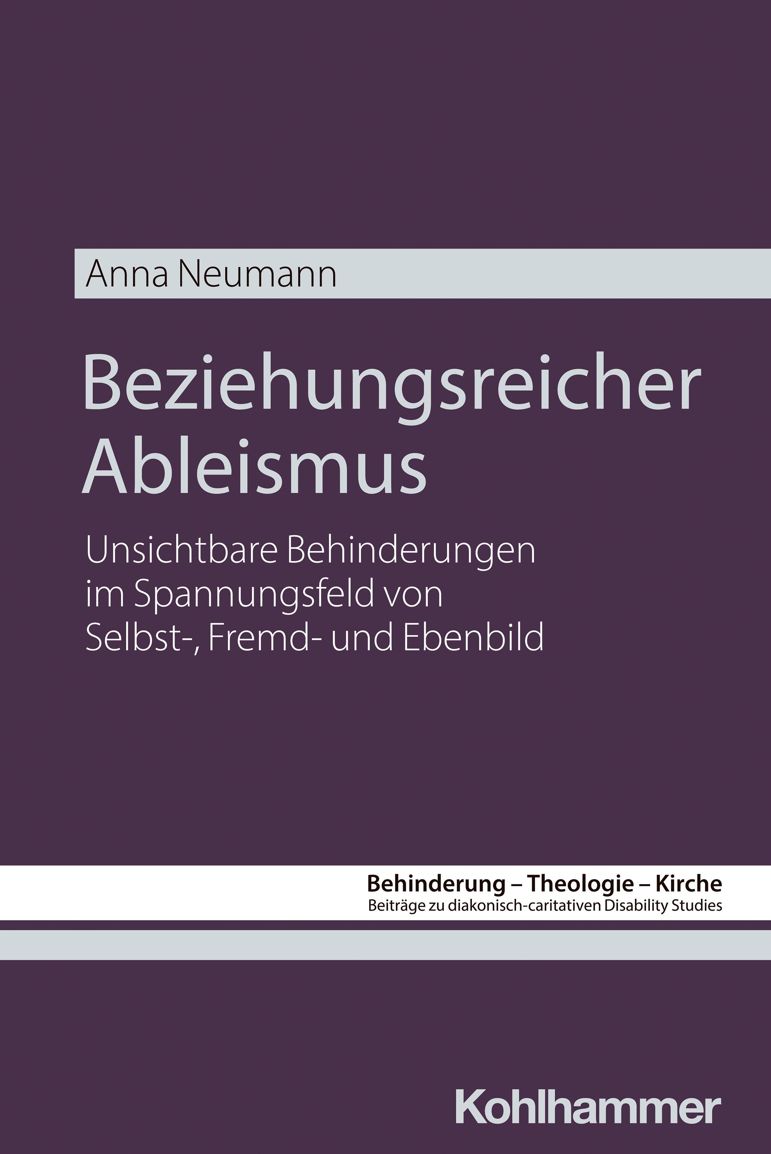 Vorderes Coverbild Beziehungsreicher Ableismus