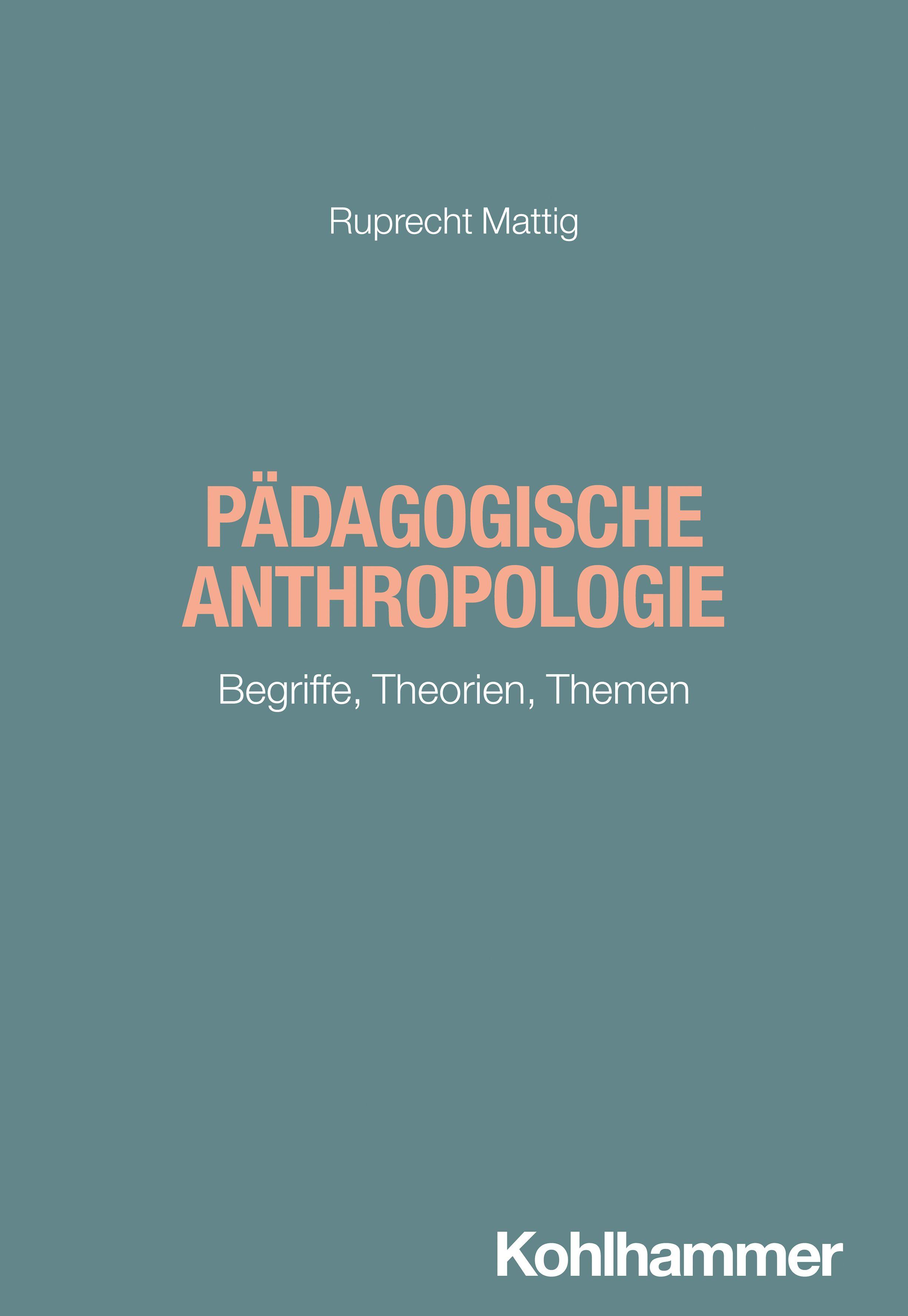 Vorderes Coverbild Pädagogische Anthropologie