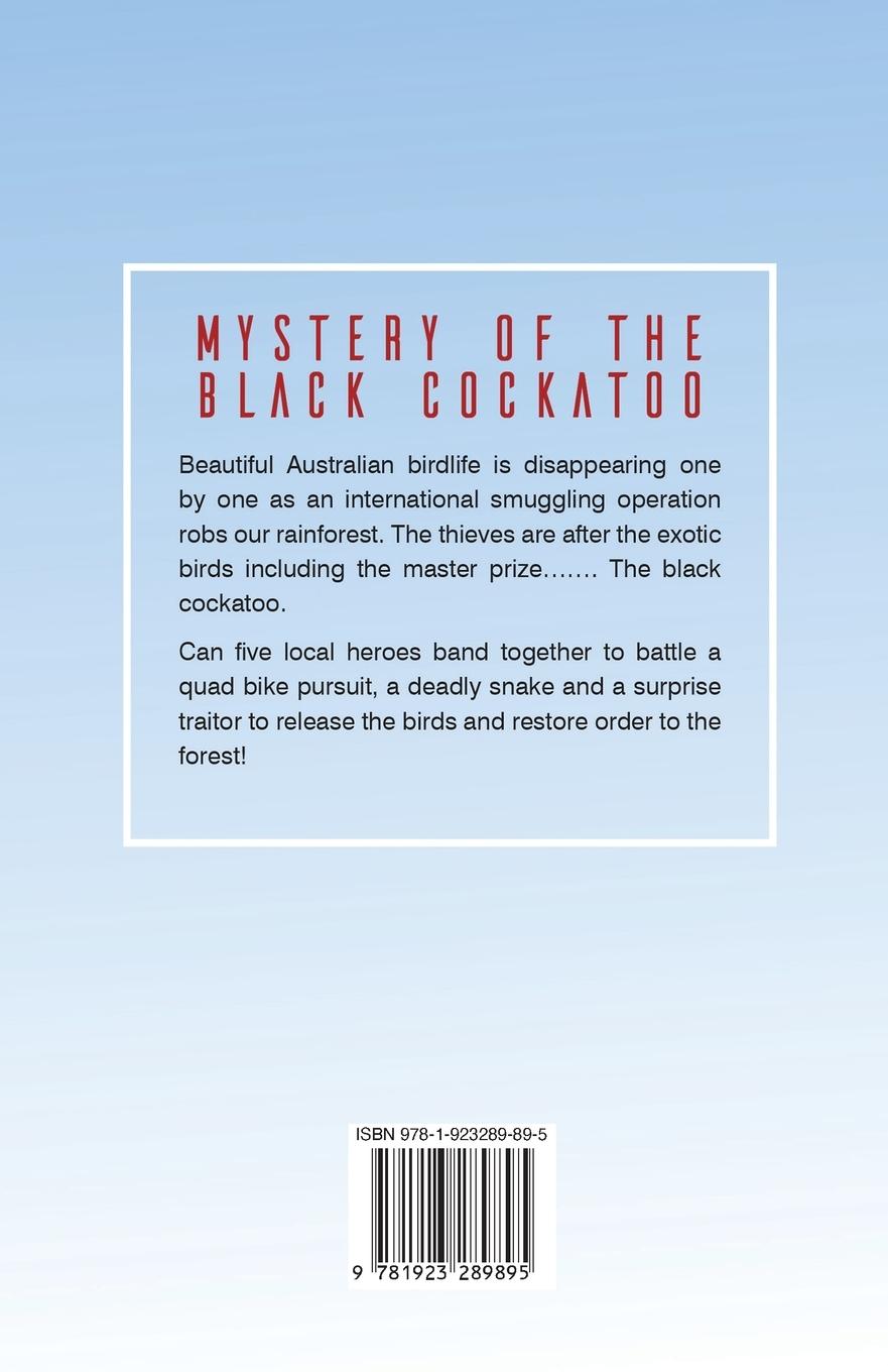 Rückseitencover Mystery of the Black Cockatoo