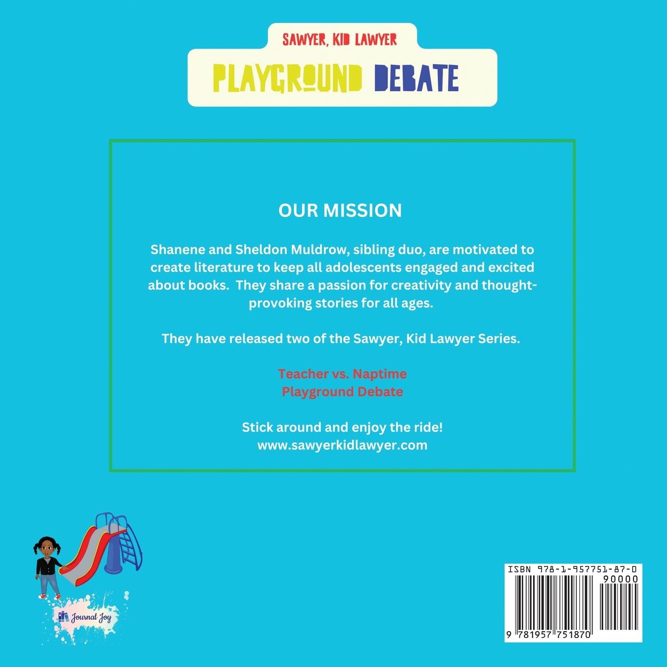 Rückseitencover Playground Debate