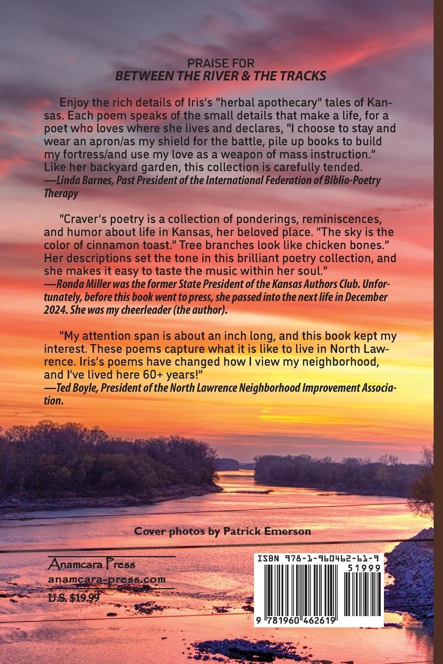 Rückseitencover Between  The Tracks  And The River