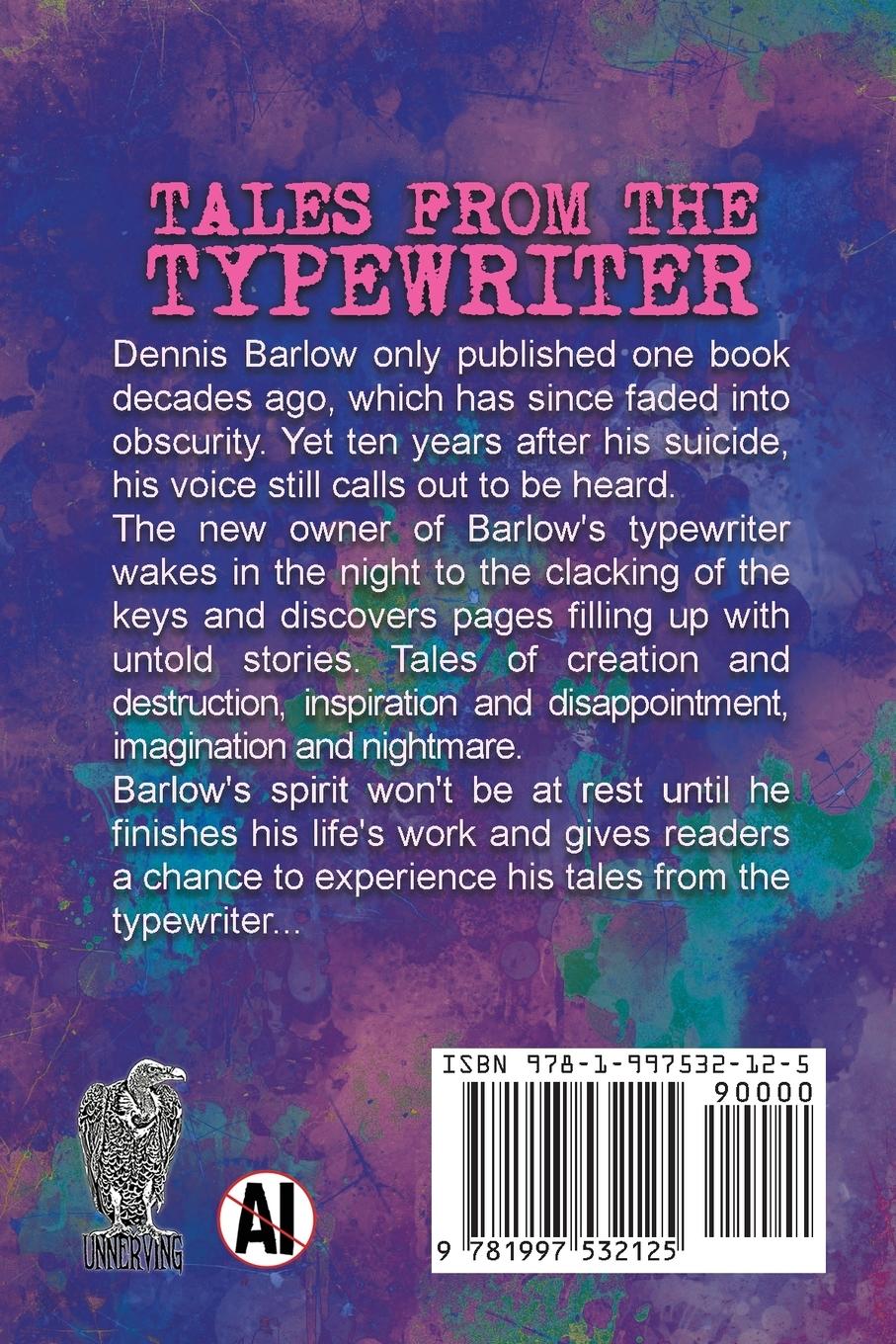 Rückseitencover Tales From the Typewriter