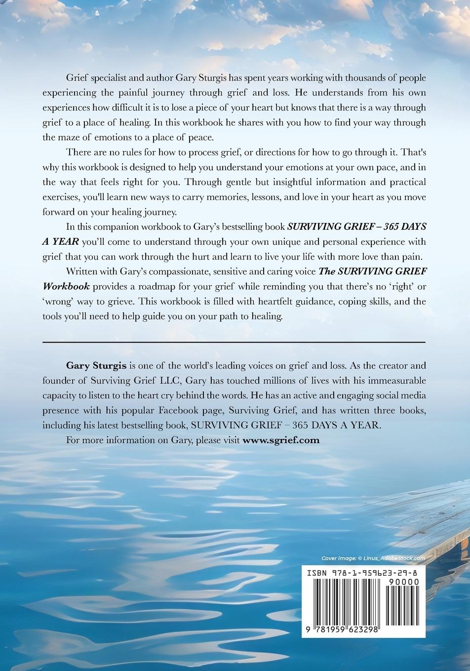 Rückseitencover The SURVIVING GRIEF Workbook