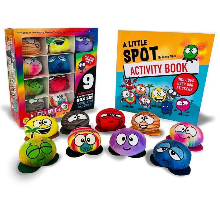 Vorderes Coverbild A Little Spot of Feelings 9 Plush Toys with Activity Book Box Set