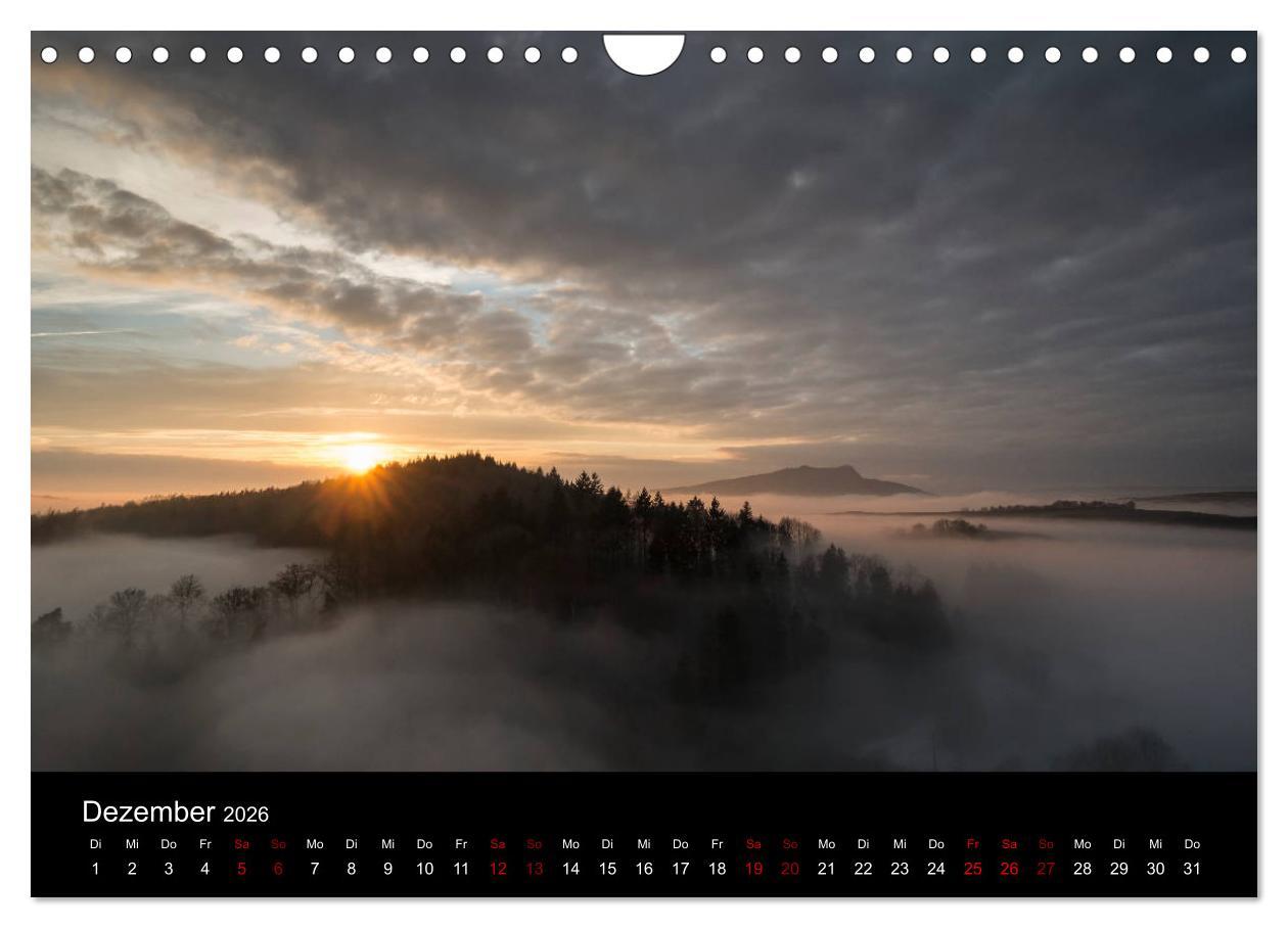 Beispielinhalt (Bild) Der Hegau - Wanderparadies am westlichen Bodensee (Wandkalender 2026 DIN A4 quer), CALVENDO Monatskalender