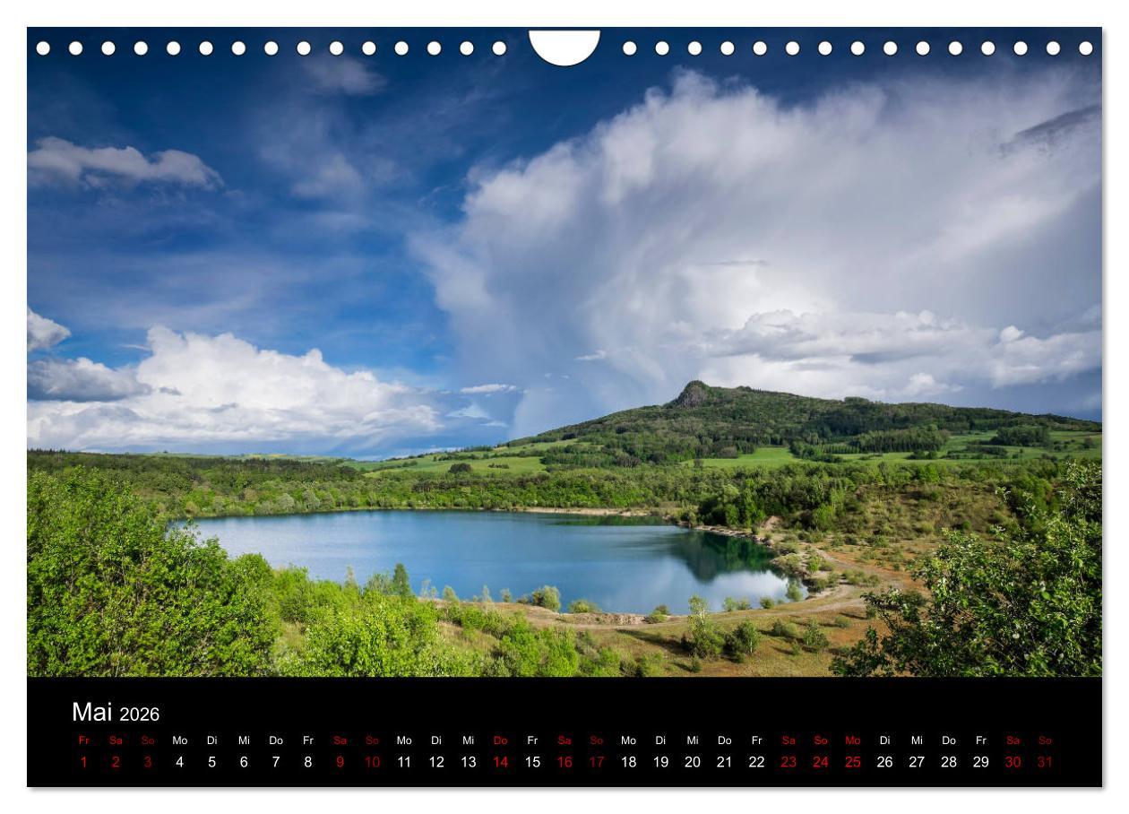 Beispielinhalt (Bild) Der Hegau - Wanderparadies am westlichen Bodensee (Wandkalender 2026 DIN A4 quer), CALVENDO Monatskalender