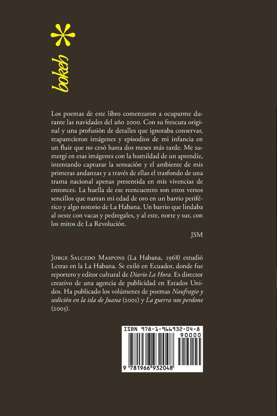 Rückseitencover Memoria de eso