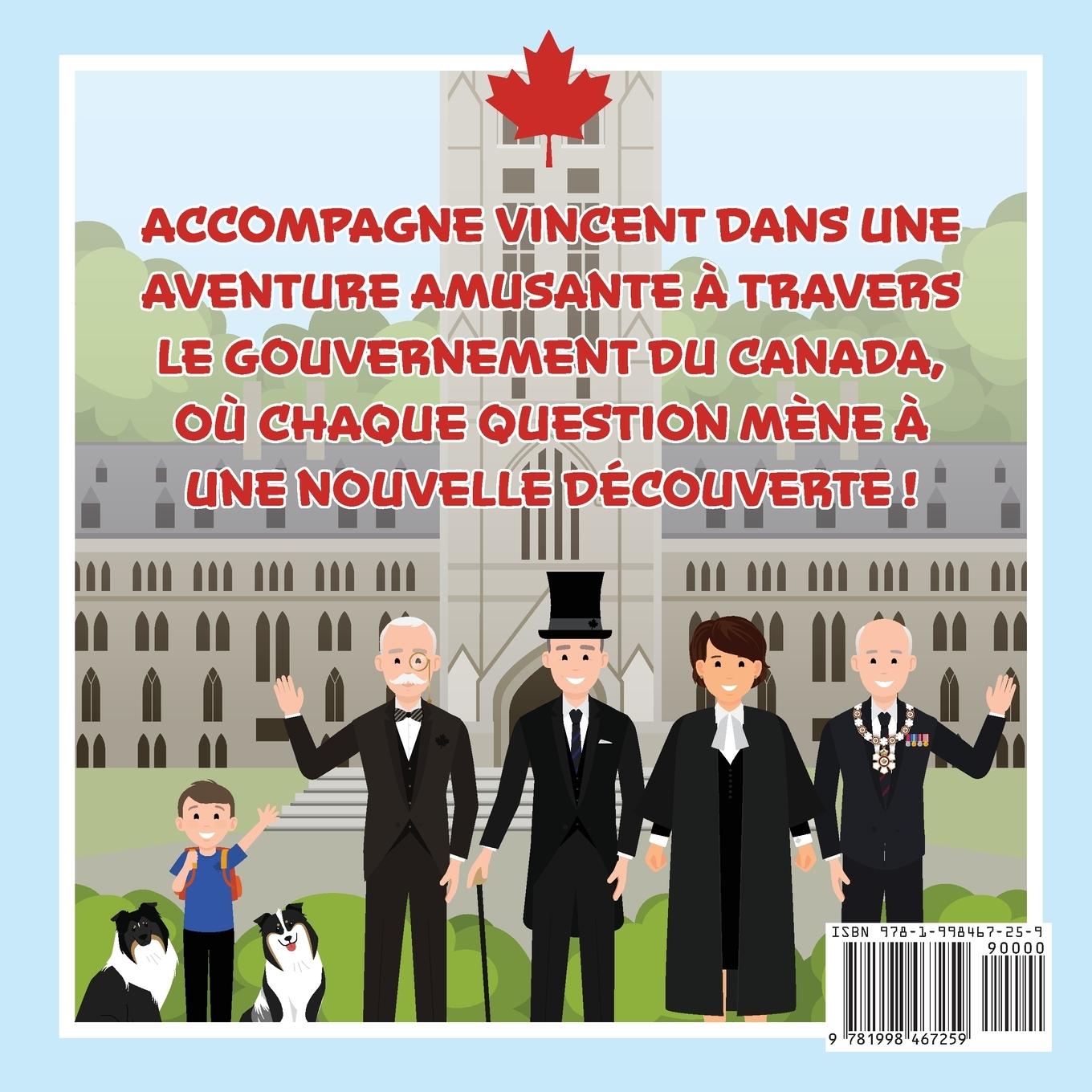 Rückseitencover Vincent Visite Le Parlement