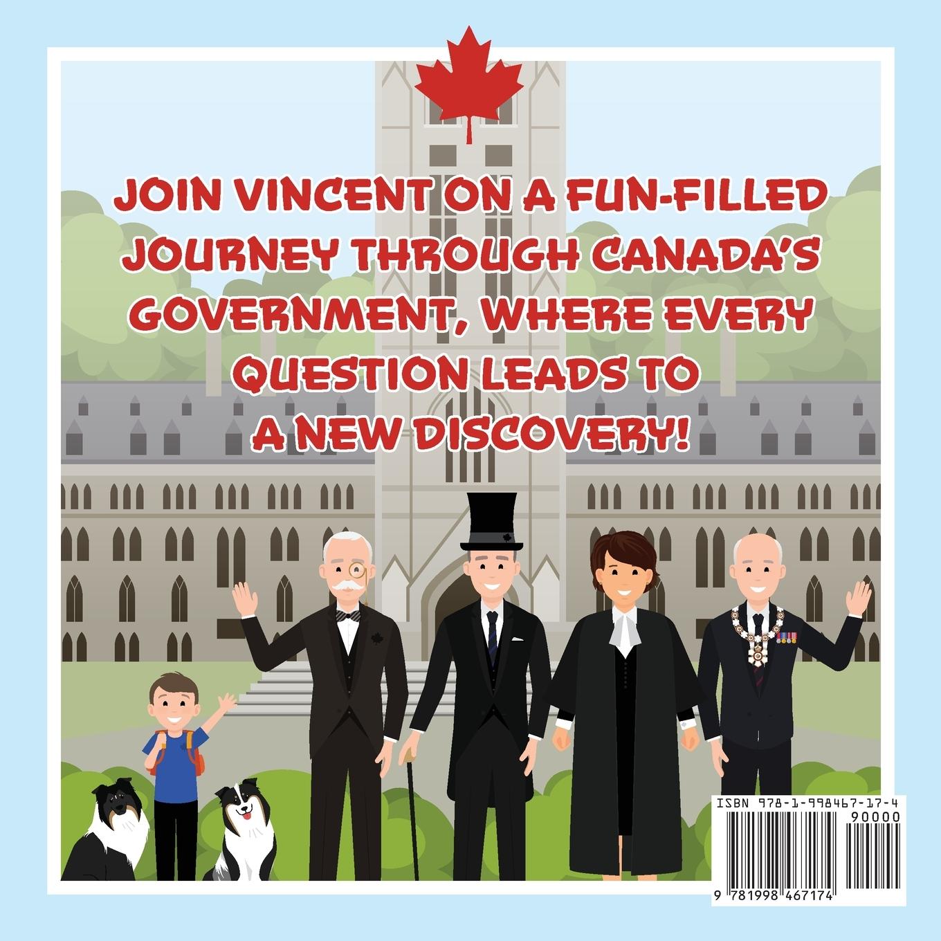 Rückseitencover Vincent Visits Parliament