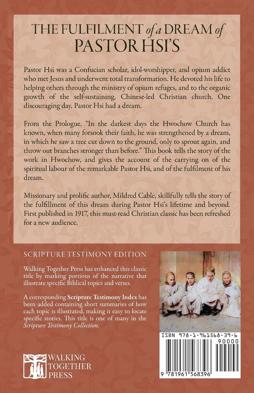 Rückseitencover The Fulfilment of a Dream of Pastor Hsi's