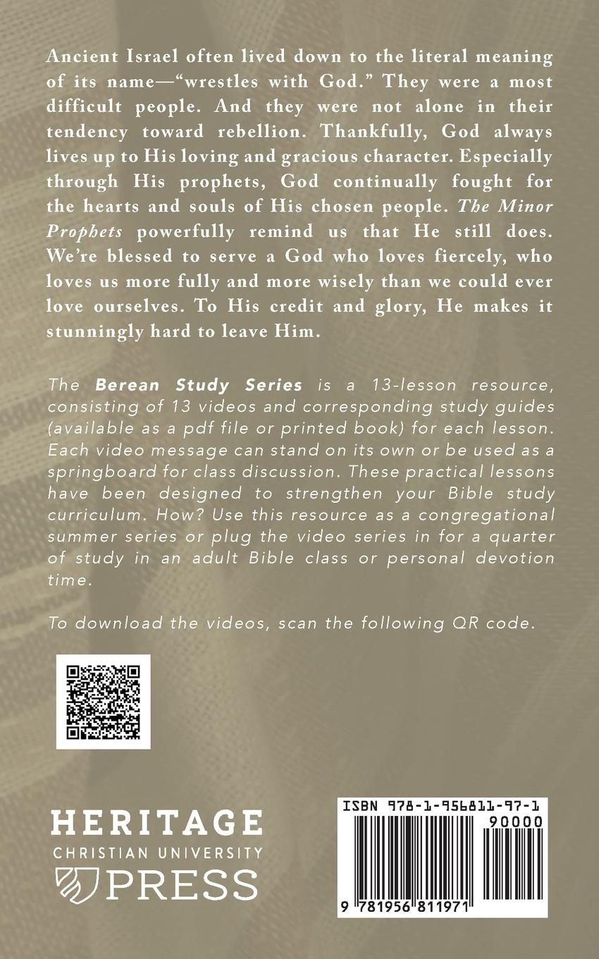 Rückseitencover The Minor Prophets