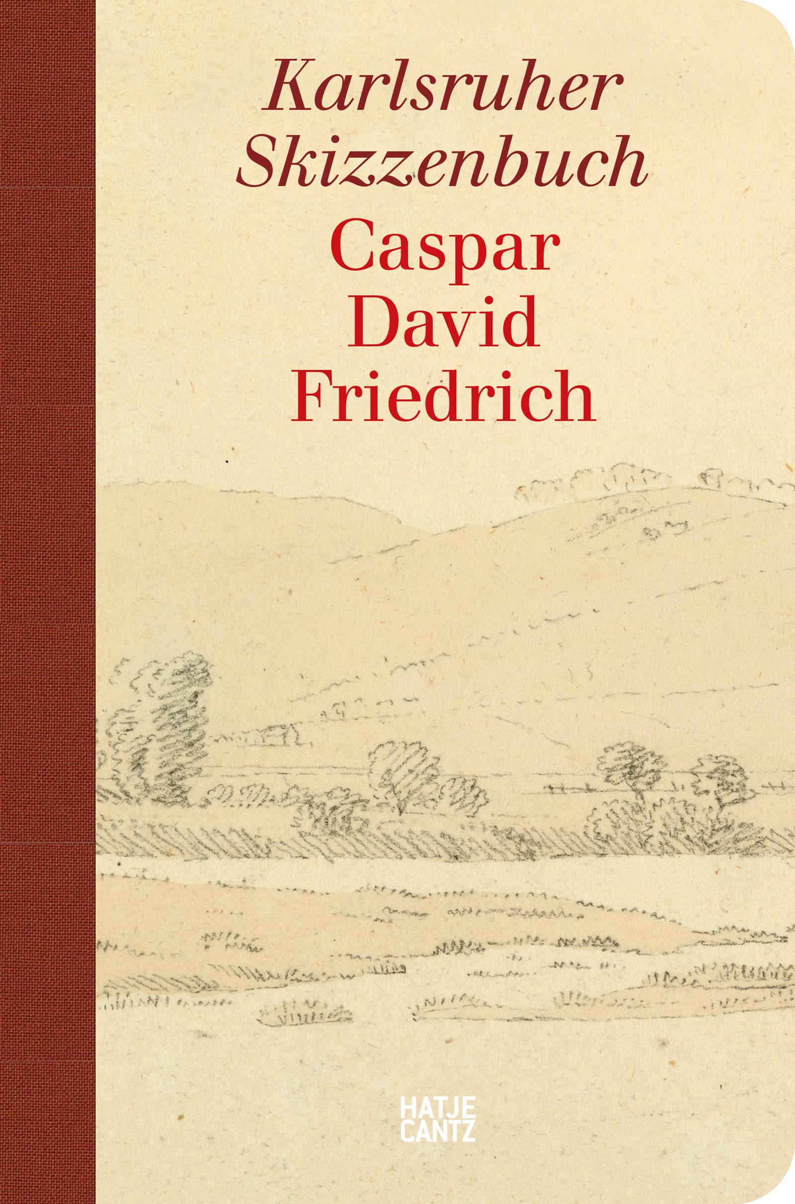 Vorderes Coverbild Caspar David Friedrich. Karlsruher Skizzenbuch (Schmuckausgabe)
