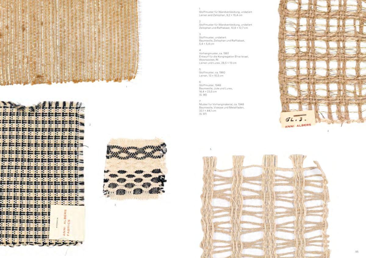 Beispielinhalt (Bild) Anni Albers: Constructing Textiles
