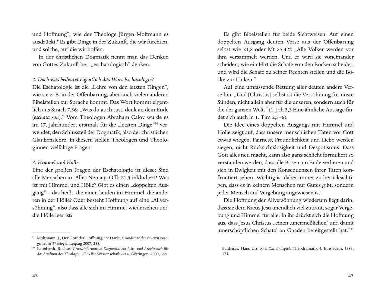 Beispielinhalt (Bild) Gott spricht: Siehe, ich mache alles neu!