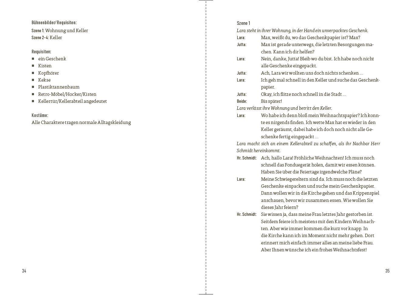 Beispielinhalt (Bild) Was hat der Engel gesagt?