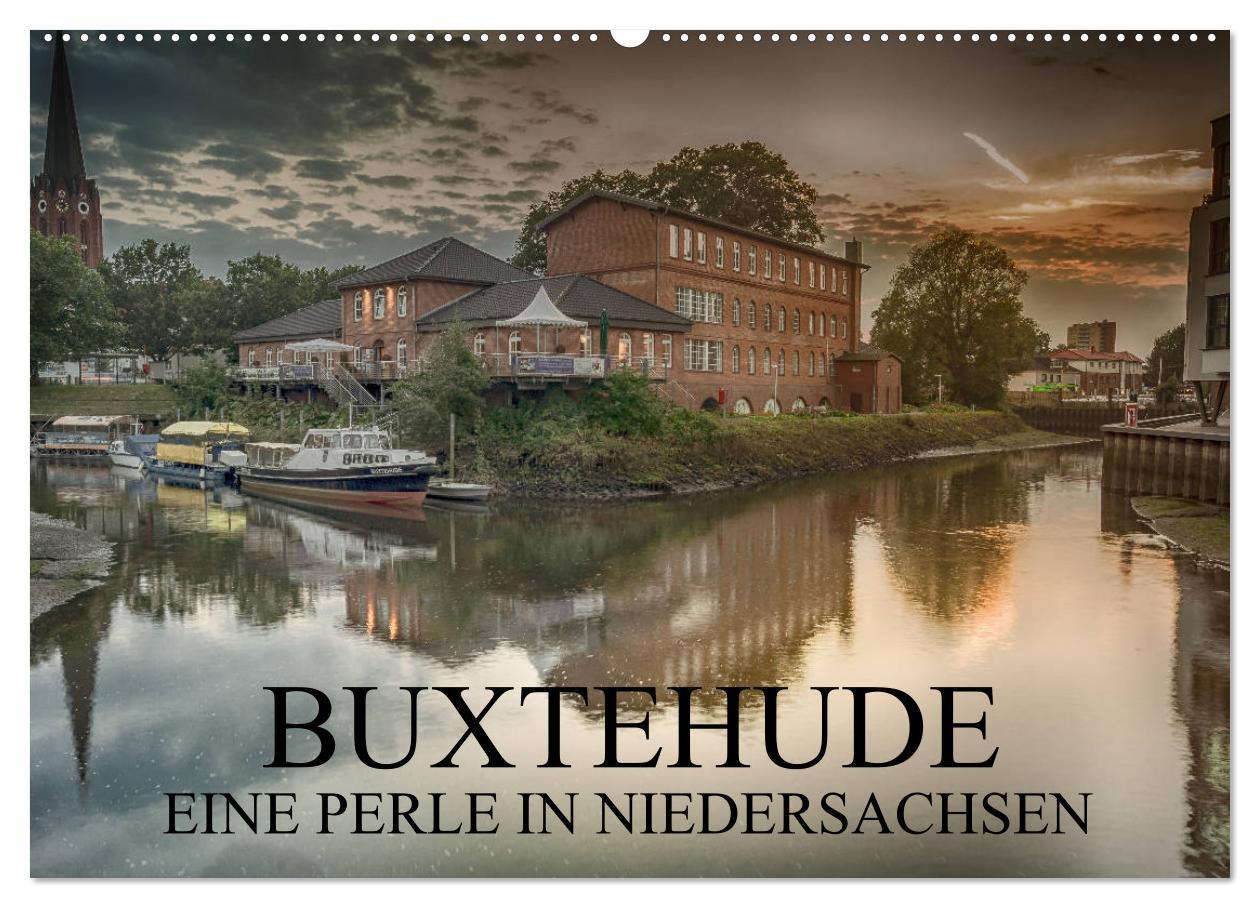 Vorderes Coverbild Buxtehude - Eine Perle in Niedersachsen (Wandkalender 2026 DIN A2 quer), CALVENDO Monatskalender