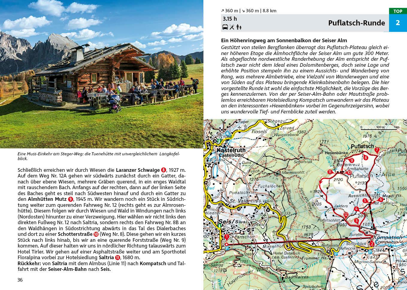 Beispielinhalt (Bild) Seiser Alm