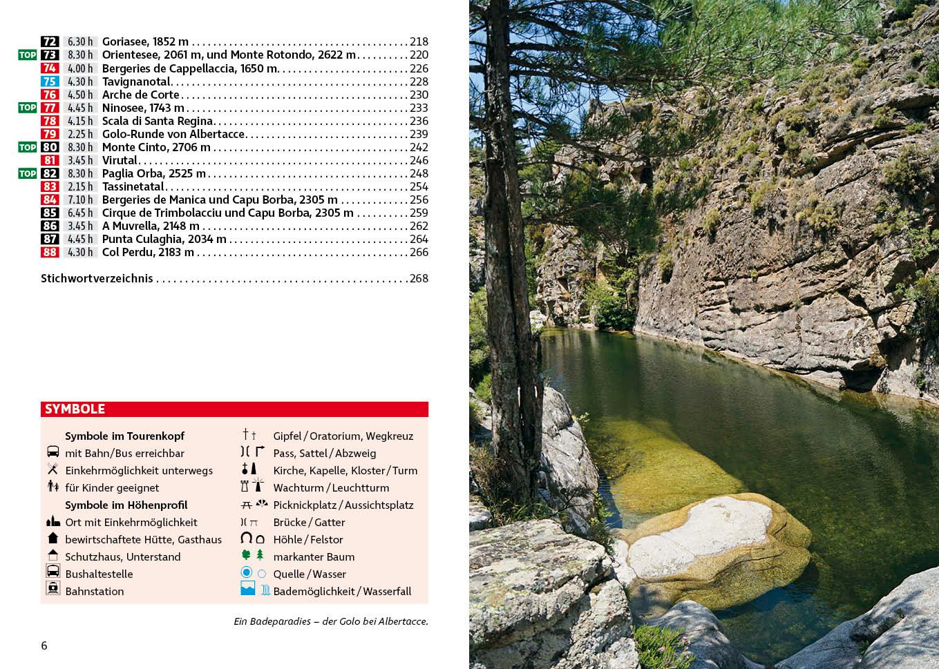 Beispielinhalt (Bild) Korsika