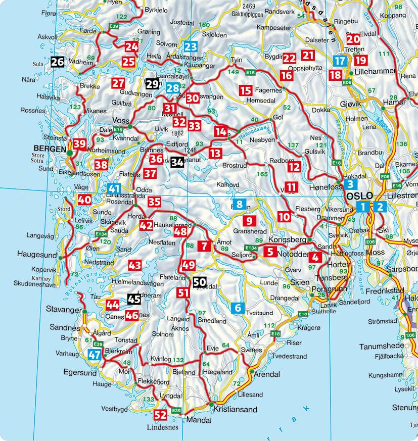 Beispielinhalt (Bild) Norwegen - Der Süden