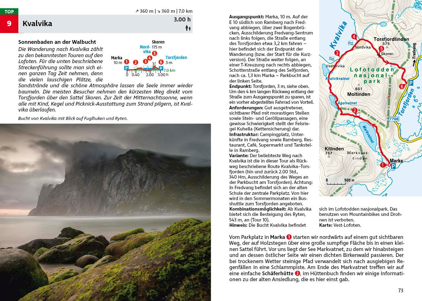 Beispielinhalt (Bild) Lofoten und Vesterålen