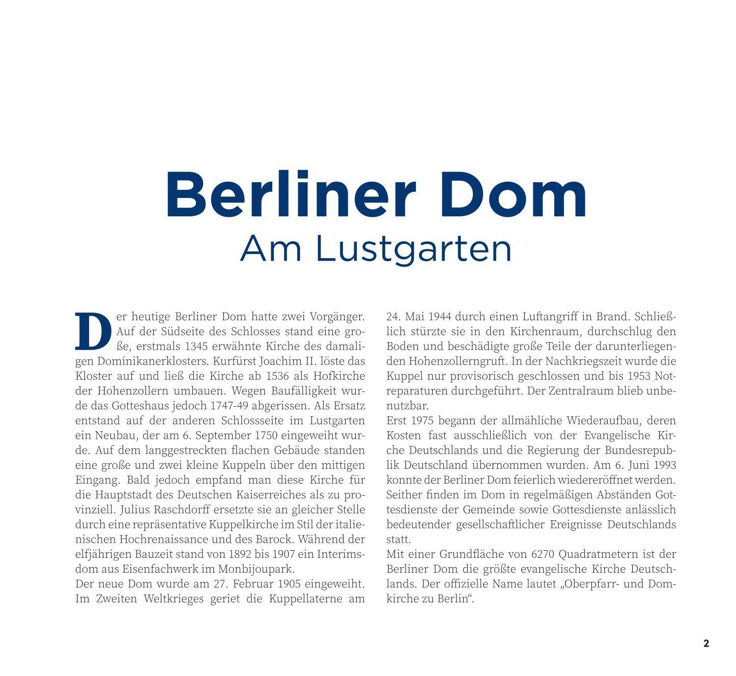 Beispielinhalt (Bild) Schicksale Berliner Architektur