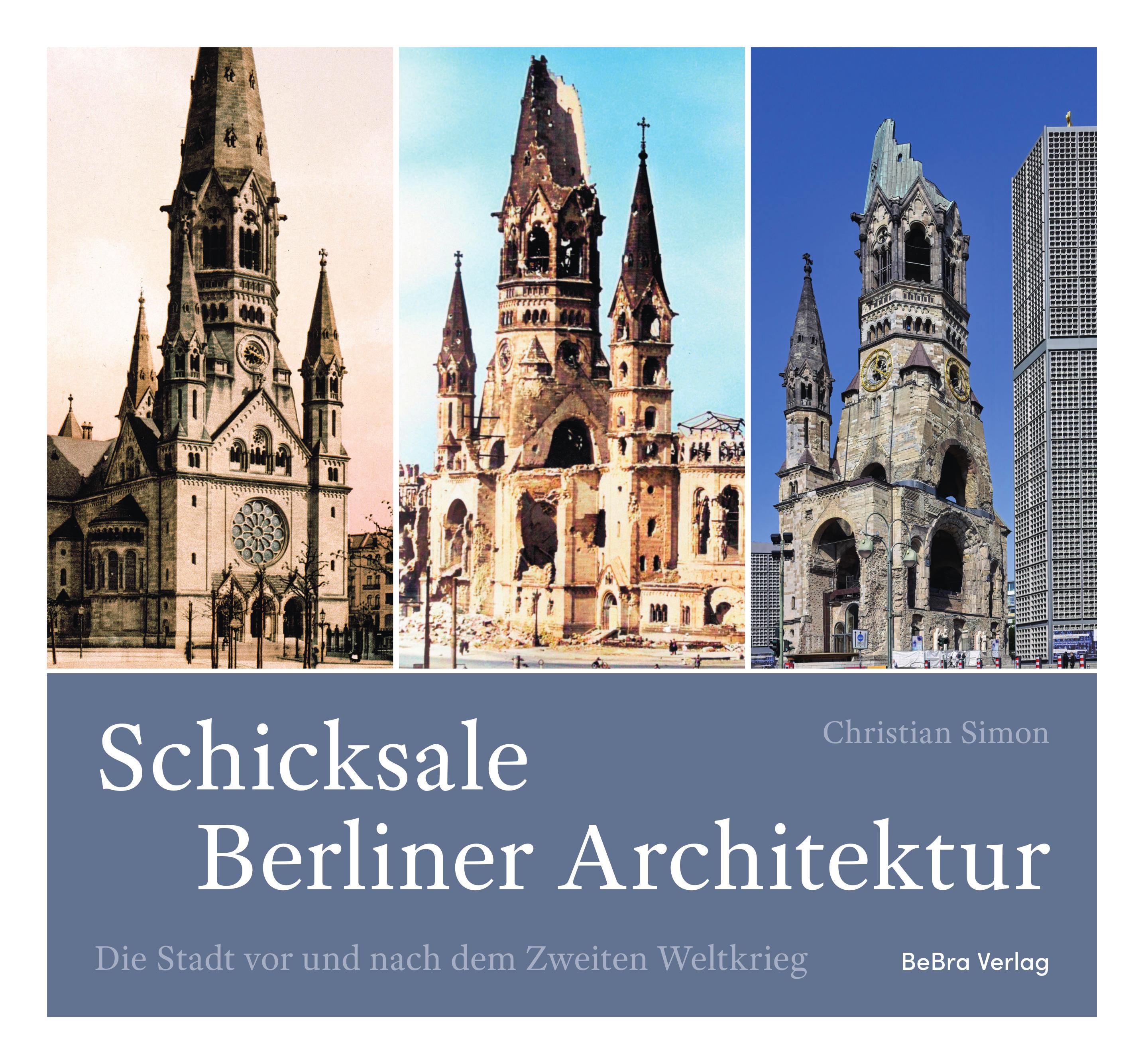 Vorderes Coverbild Schicksale Berliner Architektur